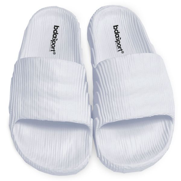 Body Action Cloud Unisex Slides 093402-01-White